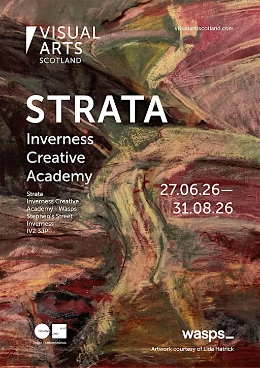 Strata Exhibition Closing Event at Wasps Inverness Creative Academy