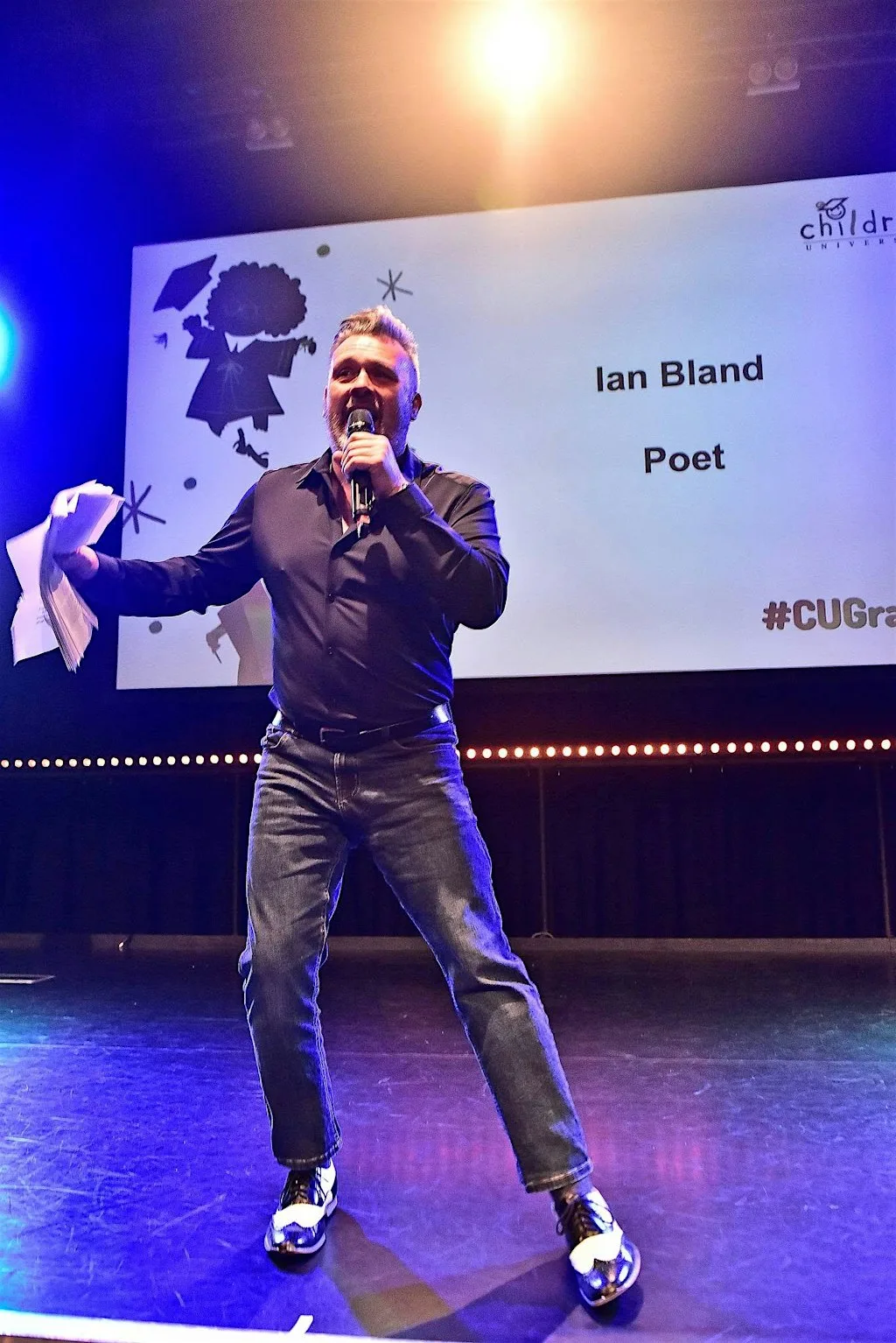 Performance Poetry Workshop with Ian Bland at Chester Lane Library