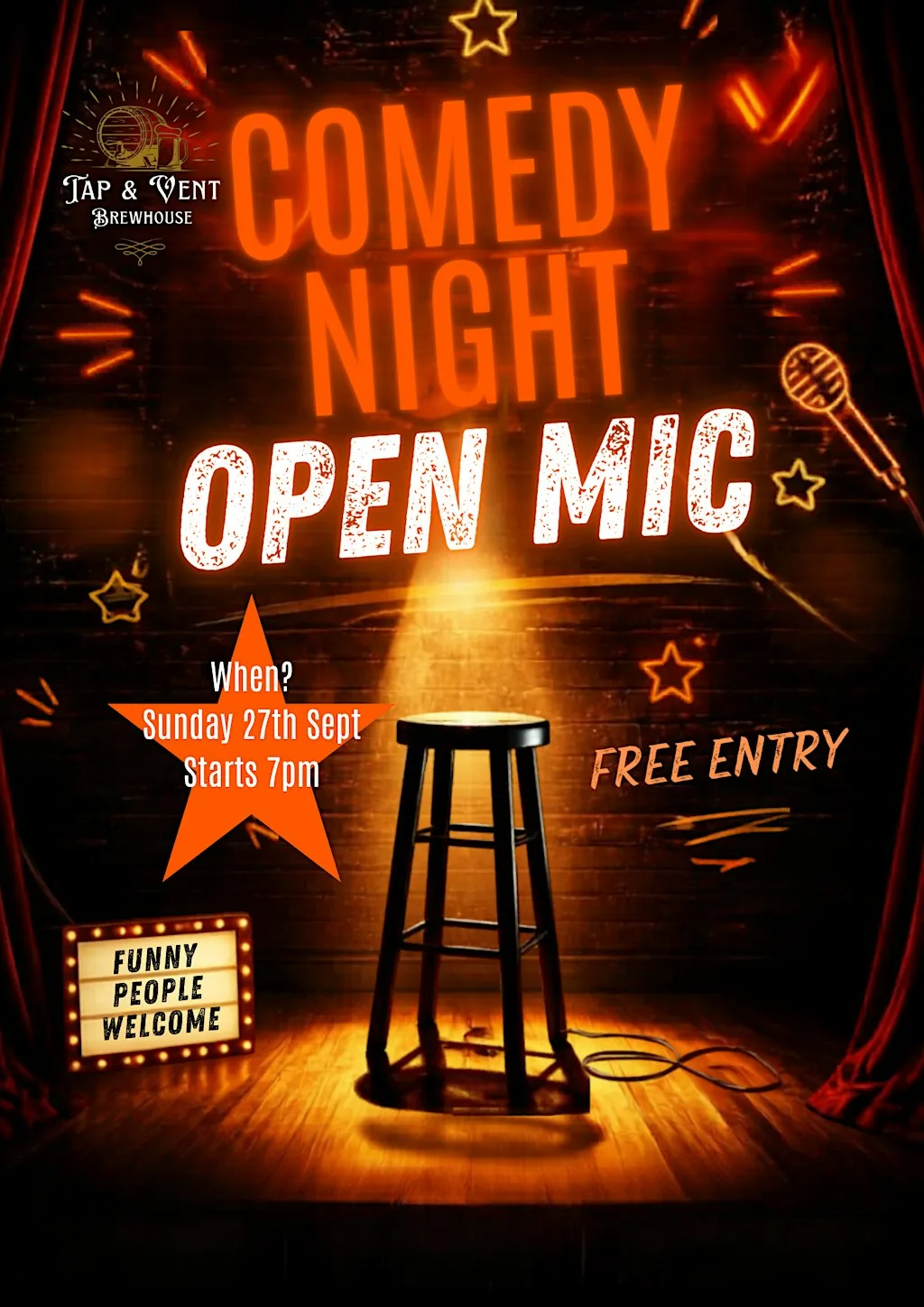 Comedy Open Mic Night