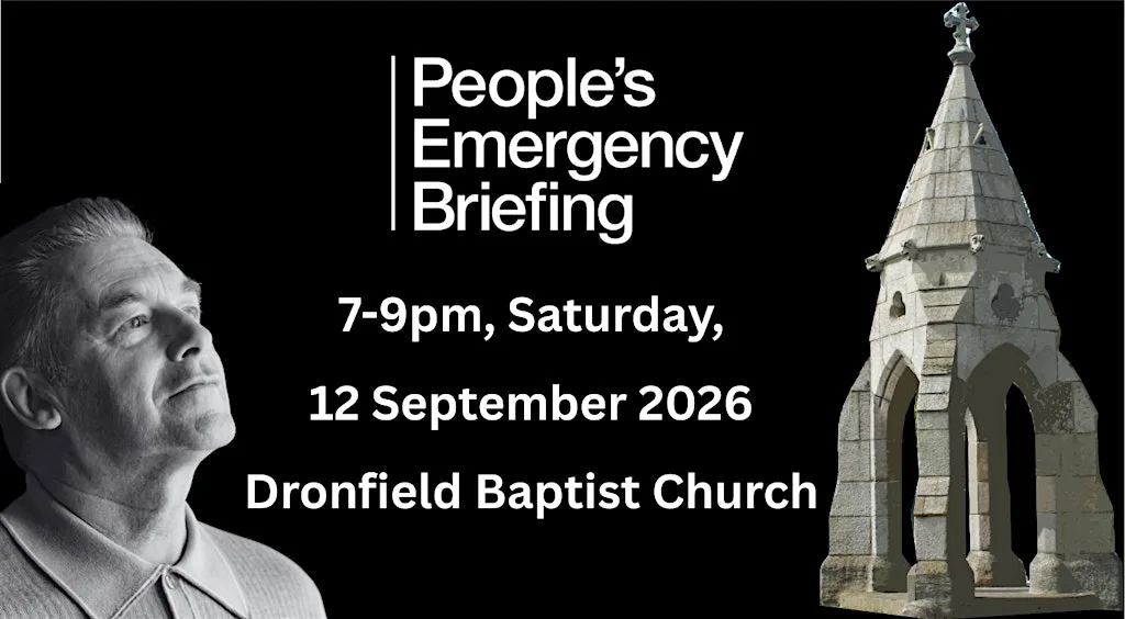 People's Emergency Briefing film & discussion at Dronfield Baptist Church