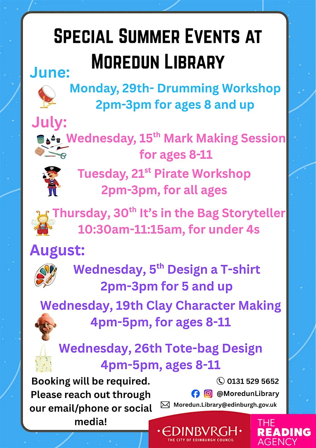 Pirate Workshop with Scotland's Sea Shanty Queen at Moredun Library