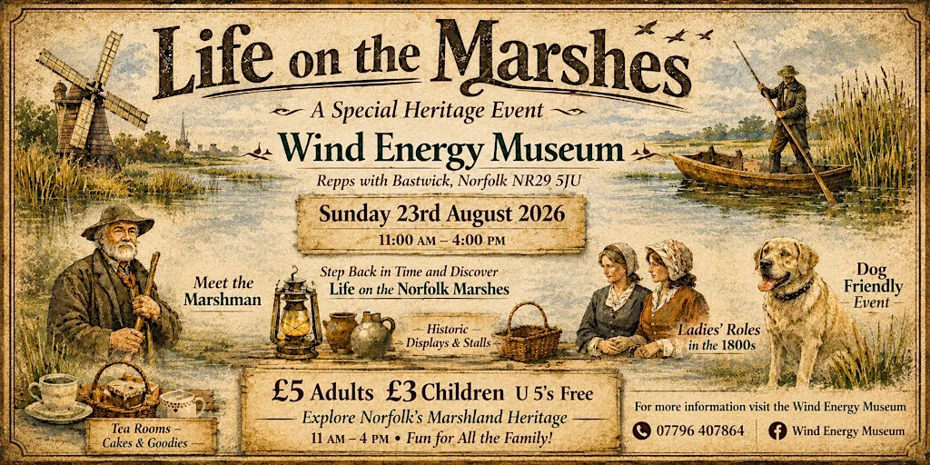Life on the Marshes at Wind Energy Museum