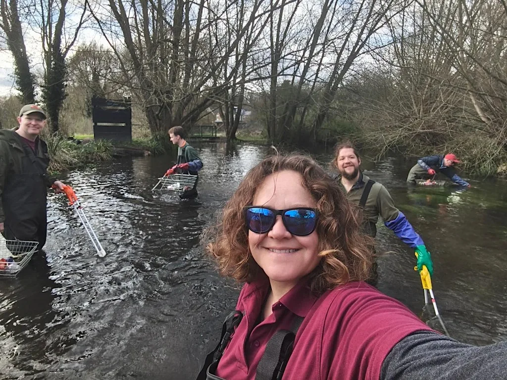 Summer Days in the River Wye
