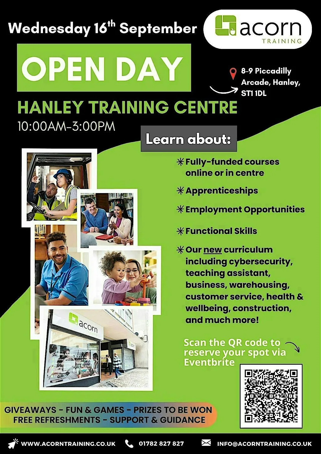 Hanley Open Day
