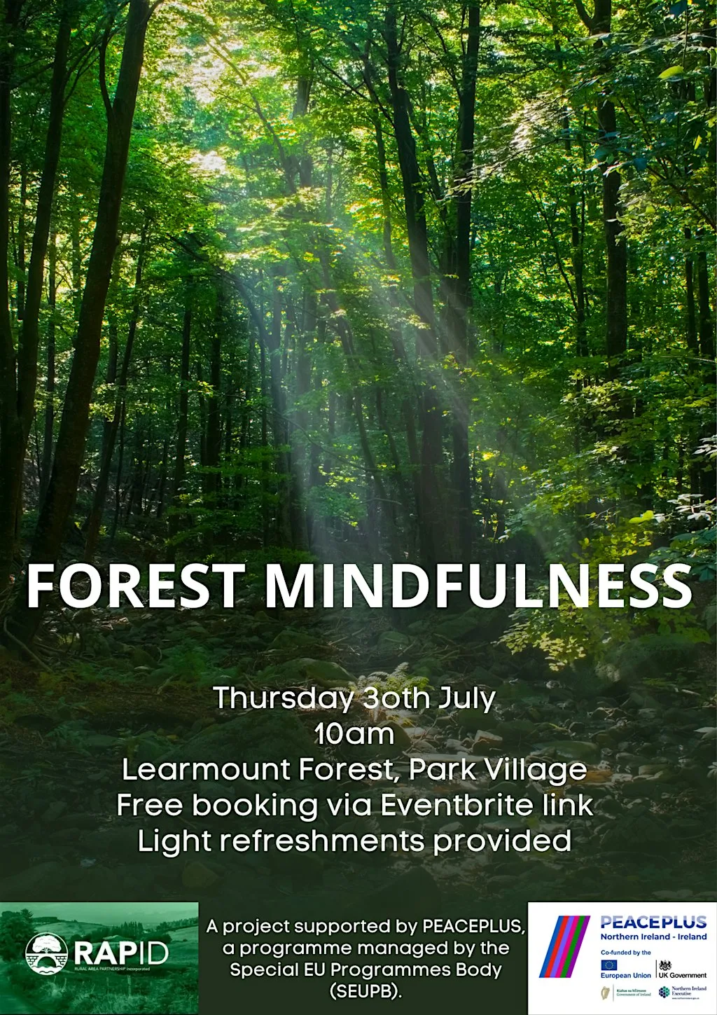 Forest Mindfulness at Learmount Forest Park