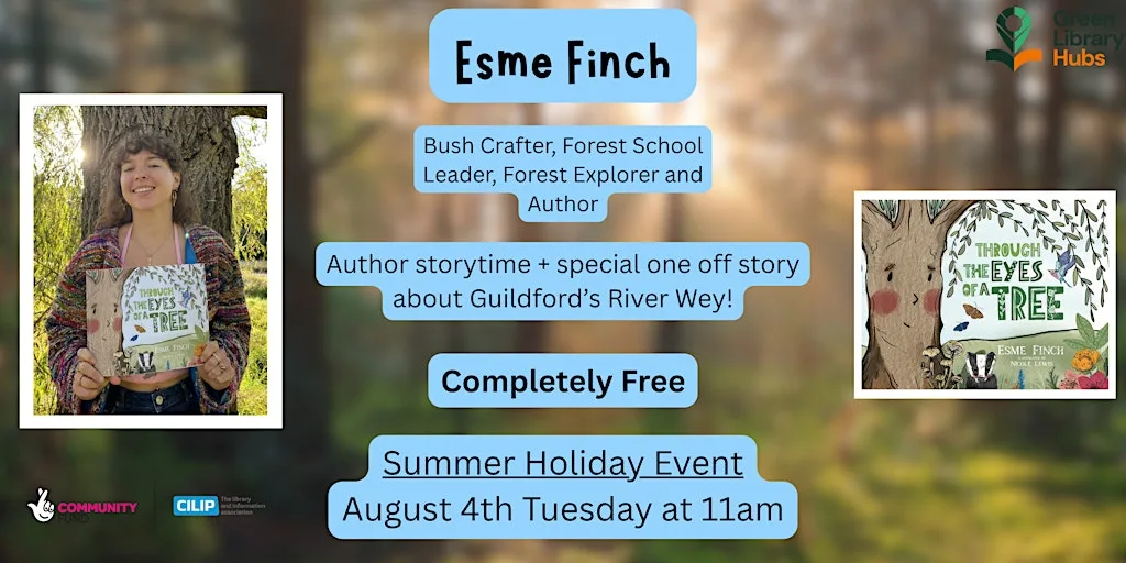 Storytime & Special River Wey Story by Esme Finch - Green Hubs at Guildford library