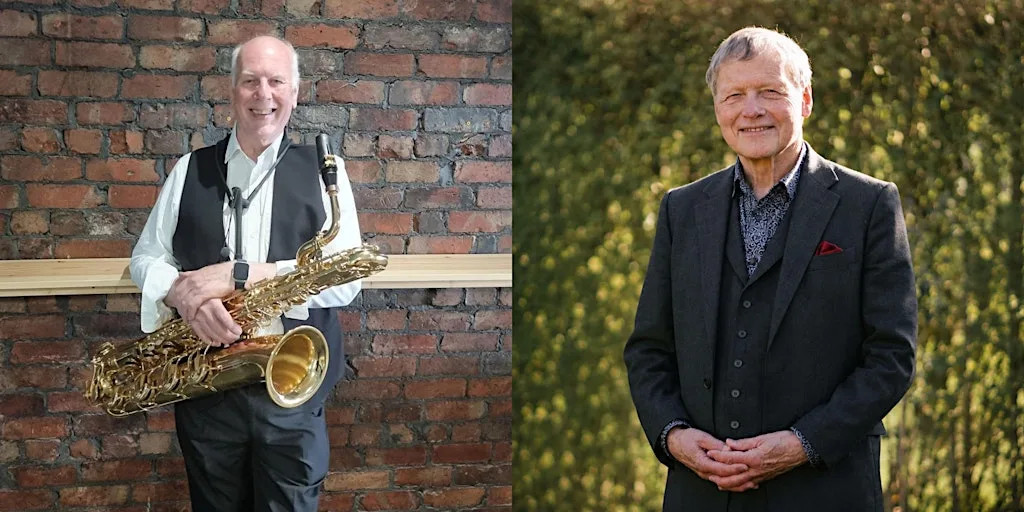Bill Sneddon and David Murray at Yamaha Music School