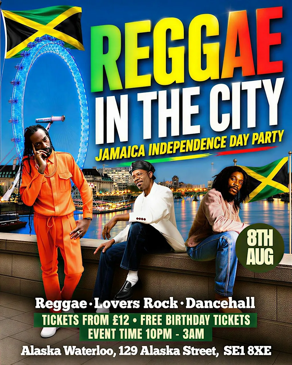 REGGAE IN THE CITY