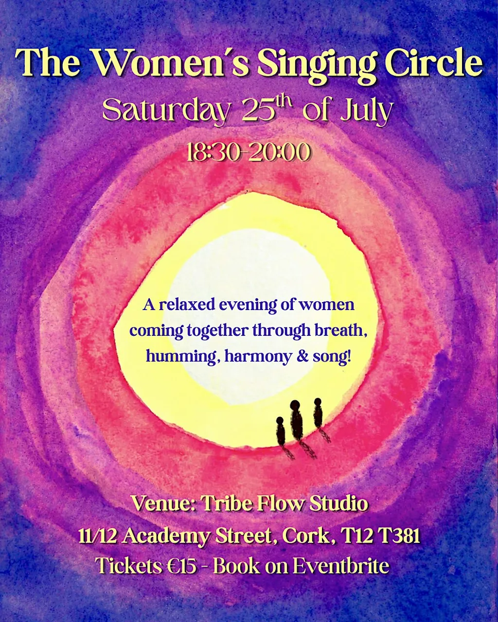 The Women's Singing Circle at Tribe Flow Studio