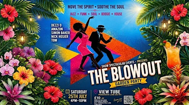 Show Spectacular Events presents - The Blowout Garden Party at The View Tube