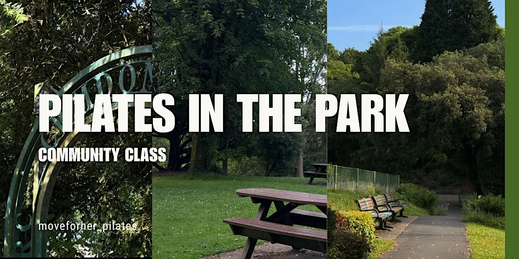 Community Pilates session in the park at Cwmdonkin Park