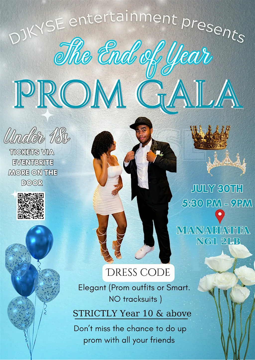 DJKYSE Prom Gala at Manahatta