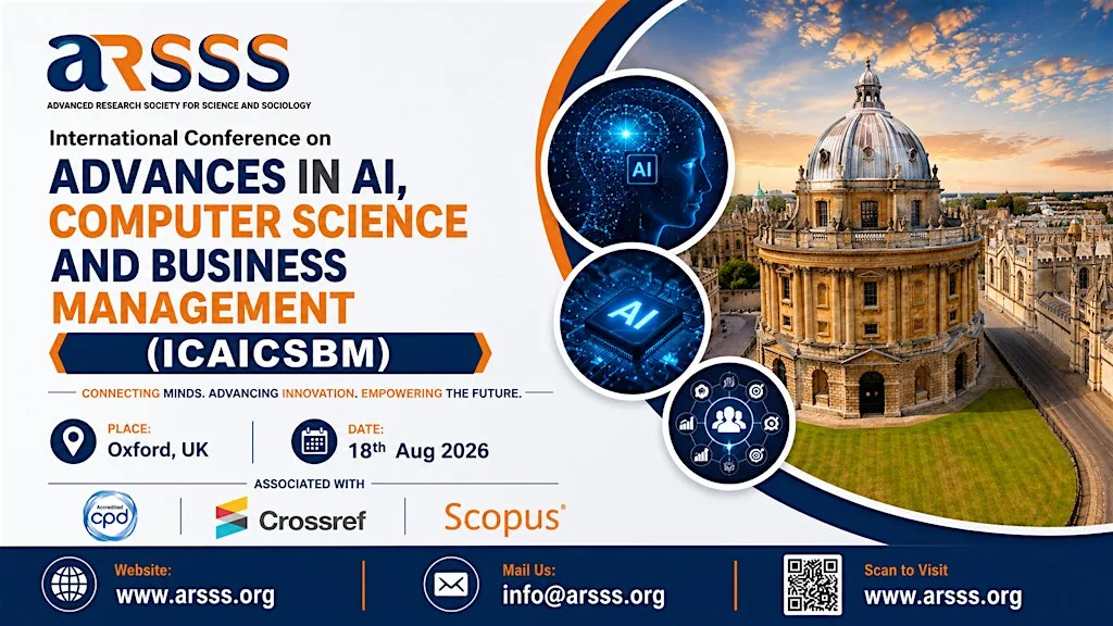 International Conference on Advances in AI, Computer Science and Business at The Partridge Inn