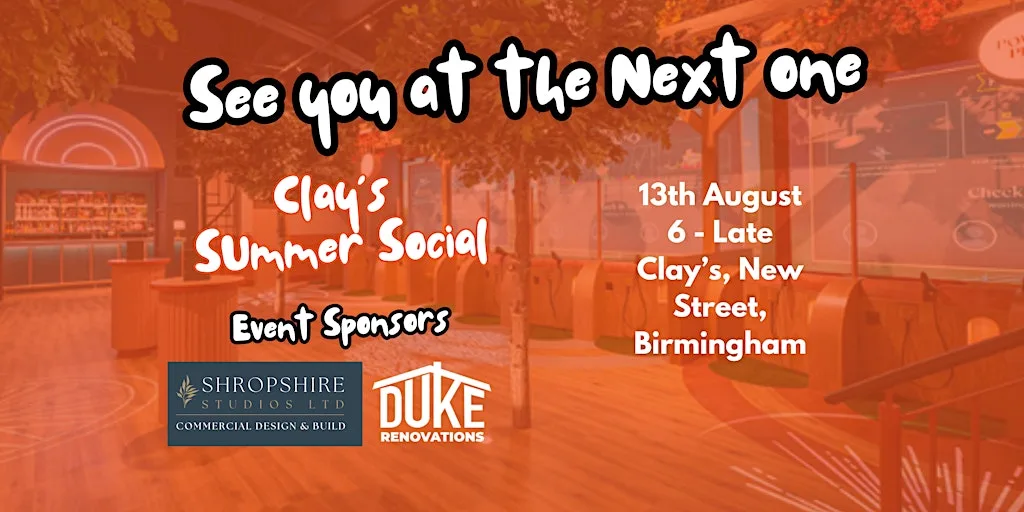 Trades. Interiors. Property. Services. August Event - Clay's Birmingham at Clays, Birmingham