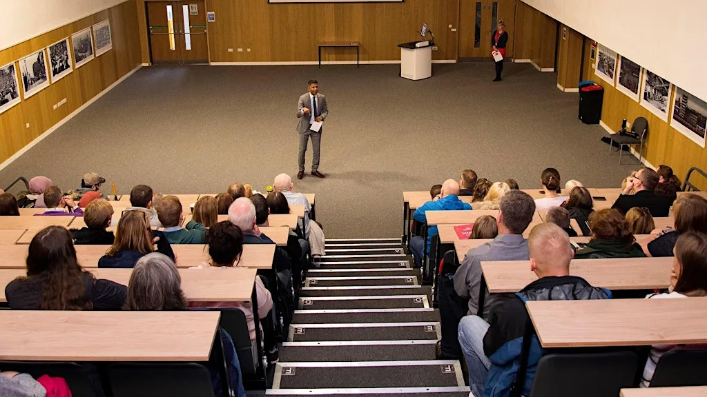 Lecture theatre drop-in - Preston at University of Lancashire Student Centre