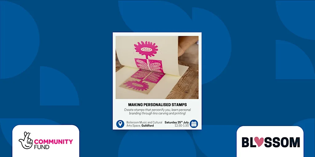 LGBT+ Workshop (ages 18-30) Making Personalised Stamps at The Boileroom Music and Cultural Arts Space