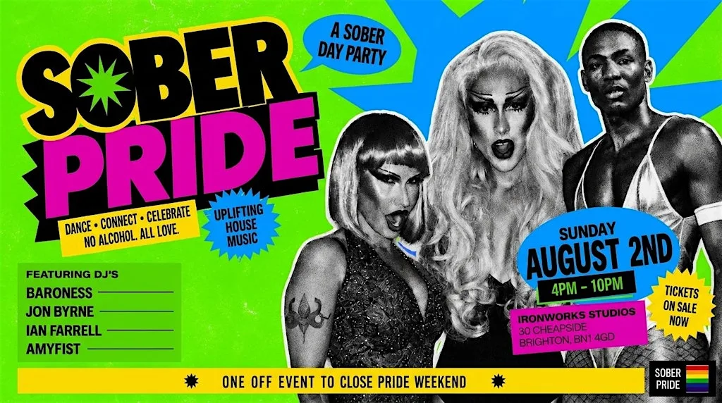 Sober Pride Party at Ironworks Studios
