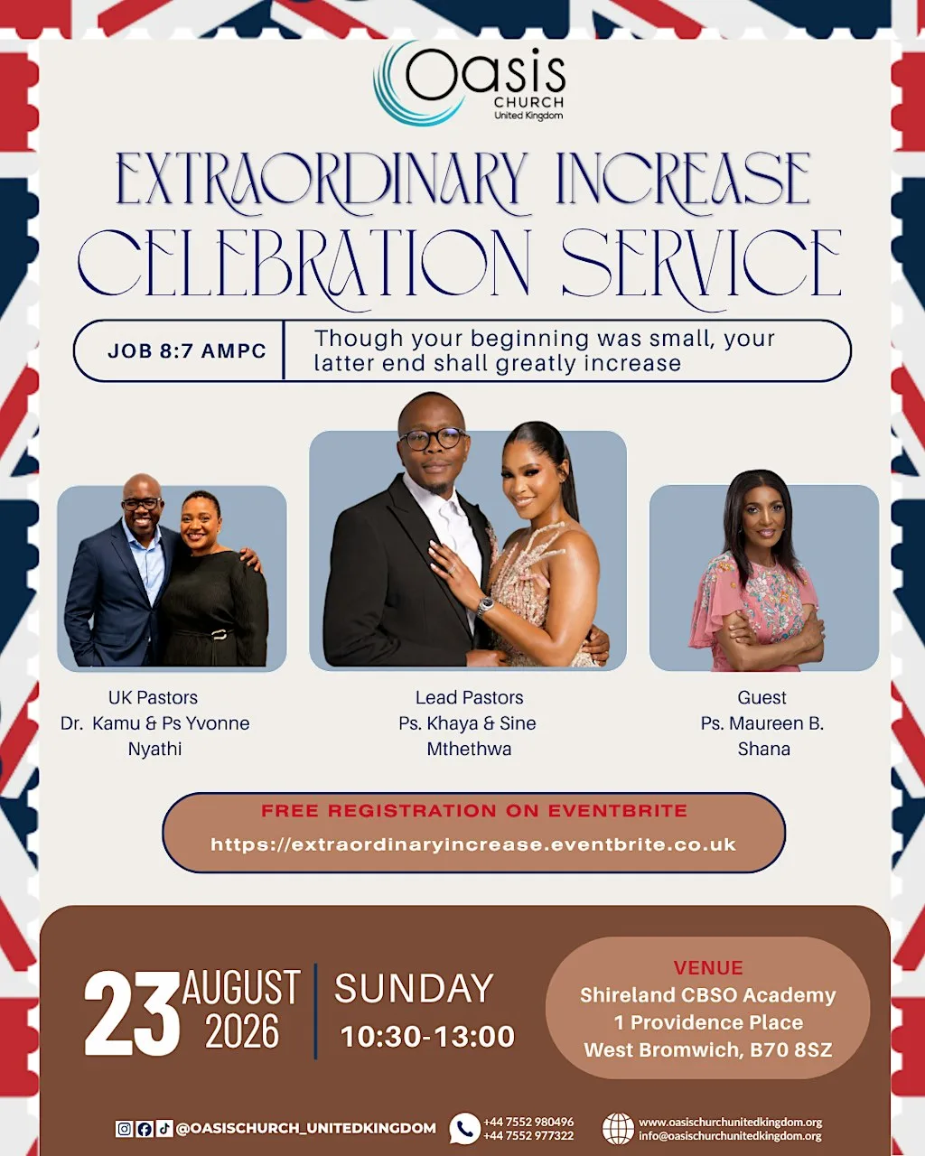 Extraordinary Increase Celebration Service