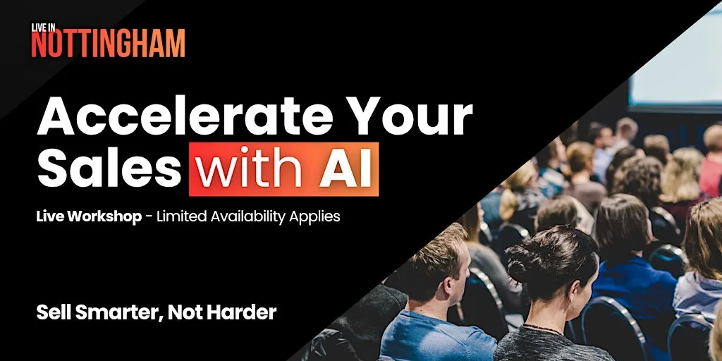 Accelerate Your Sales with AI - Live Workshop in NOTTINGHAM at Holiday Inn Brighton - Seafront by IHG