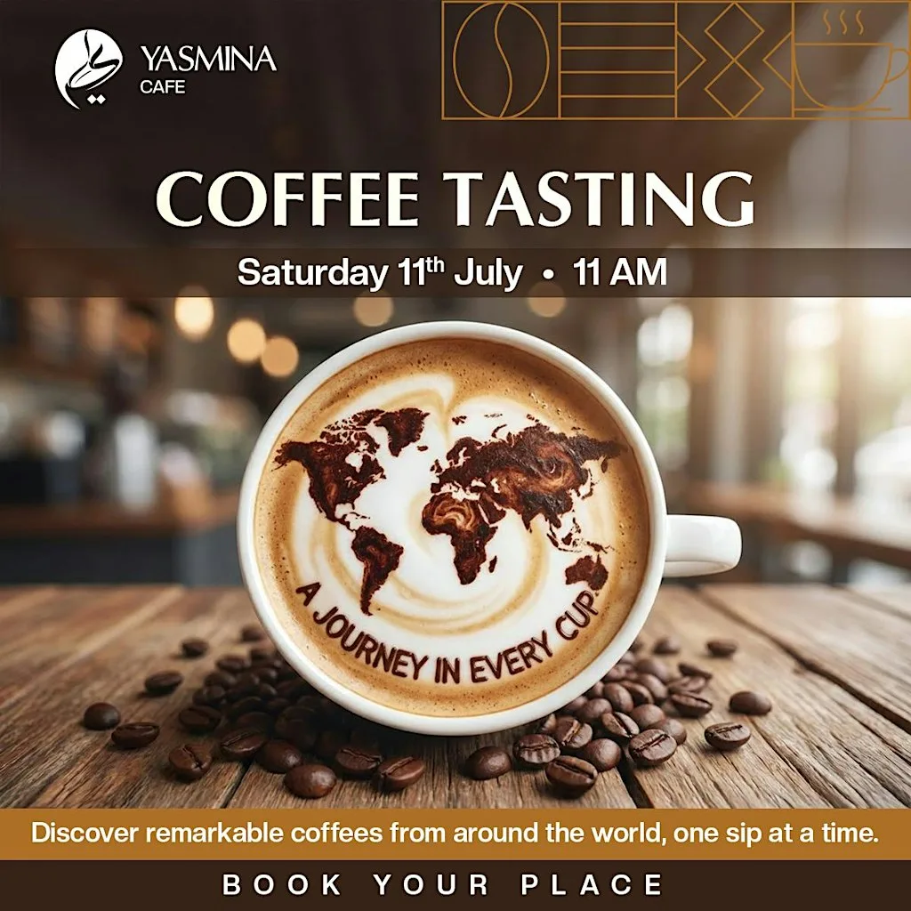 A Taste of the World – Coffee Edition at Yasmina Cafe