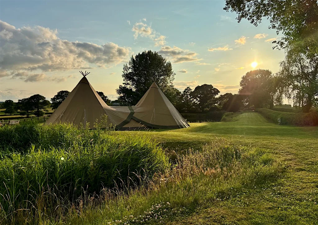 Yoga & Sound Bath Tipi Experience- FAR COLEY FARM, STAFFORDSHIRE at Far Coley Farm