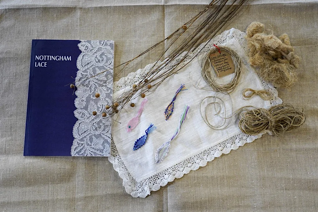 Pugin's Summer Crafts Week 1: Family Lace and Flax Cordage at Nottingham Cathedral St Barnabas Cathedral Nottingham