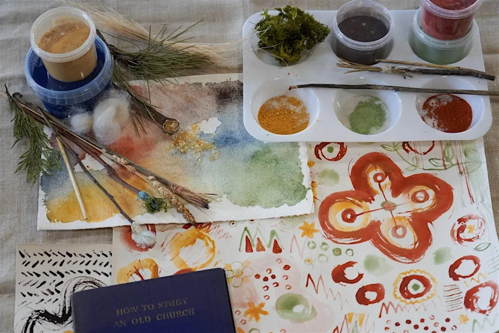 Pugin's Summer Crafts Week 3: Pigment and Paintbrush making at Nottingham Cathedral St Barnabas Cathedral Nottingham
