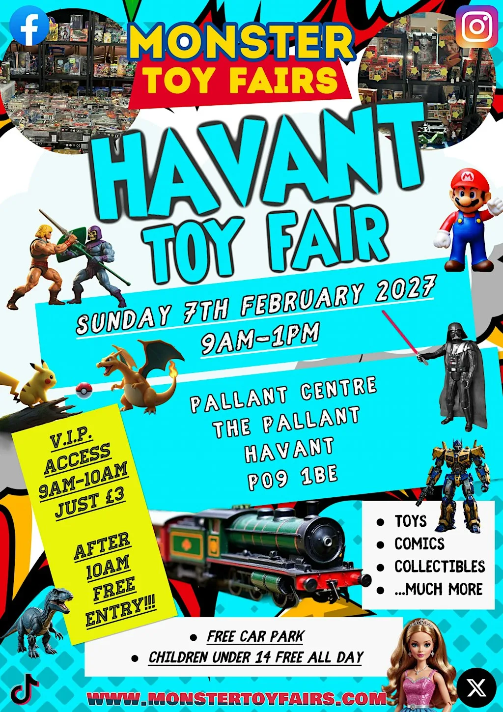 Havant Toy and Comic Fair at The Pallant Centre