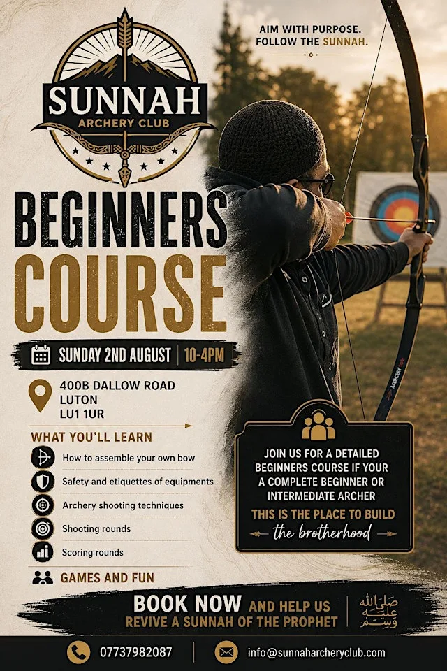 Archery Beginners Course at Sunnah Archery Club