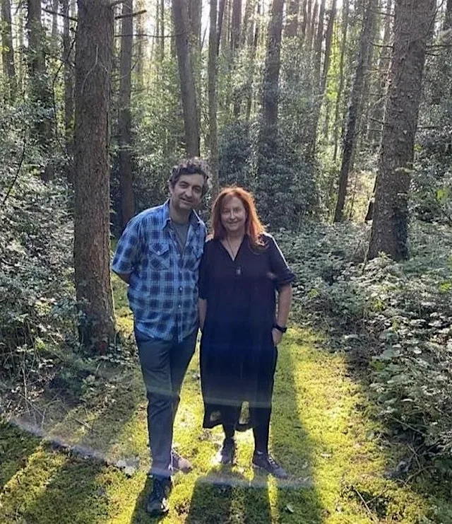Mary Coughlan & Ultan Conlon at The Salmon Pool