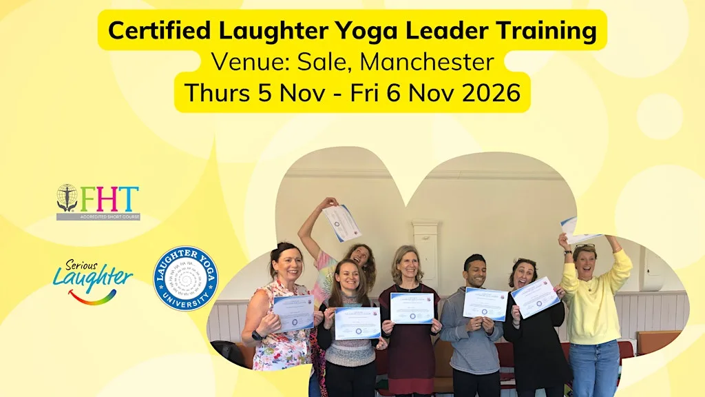 Nov 2026 Laughter Yoga Leader Training - Manchester