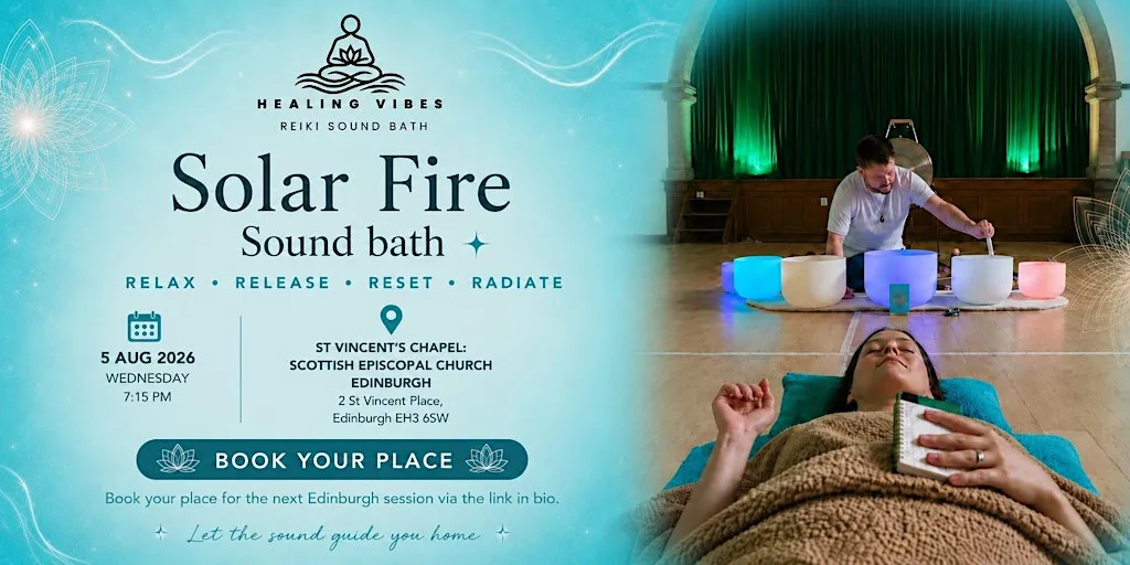 Solar Fire Sound bath at St Vincent's Chapel: Scottish Episcopal Church