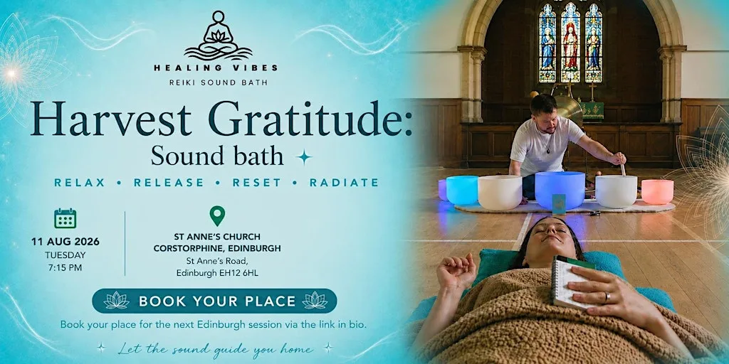Harvest Gratitude: Sound bath at St Anne's Church