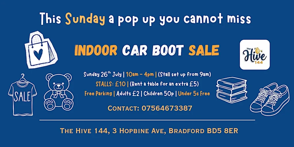 The Hive Indoor Car Boot Sale at The Hive 144