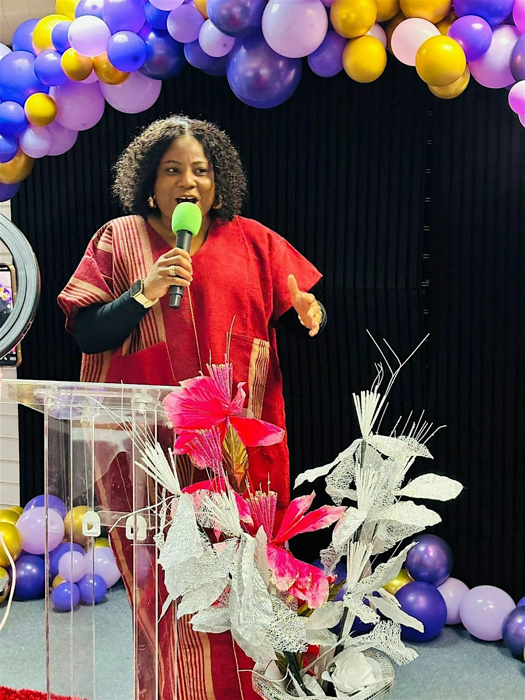 Indispensable woman at GTBC(Banquet Hall)