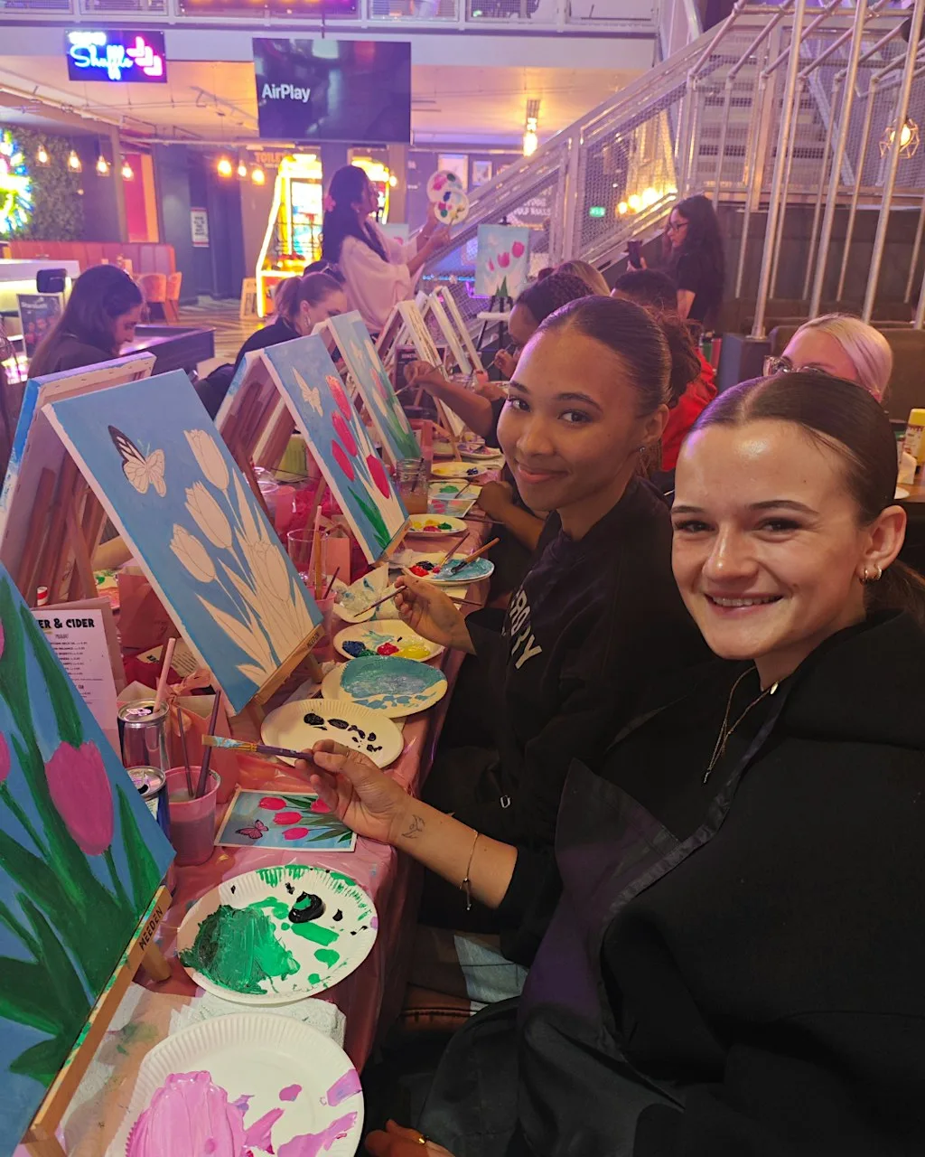 Cheers to paint - Sip • Paint • Connect @ Mulligans (Sip and paint party)
