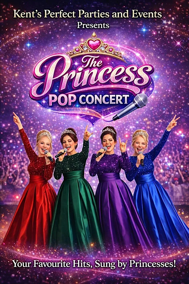 The Princess Pop Concert – Live at Hoo Village Hall Hosted by Kent's at Hoo Village Hall