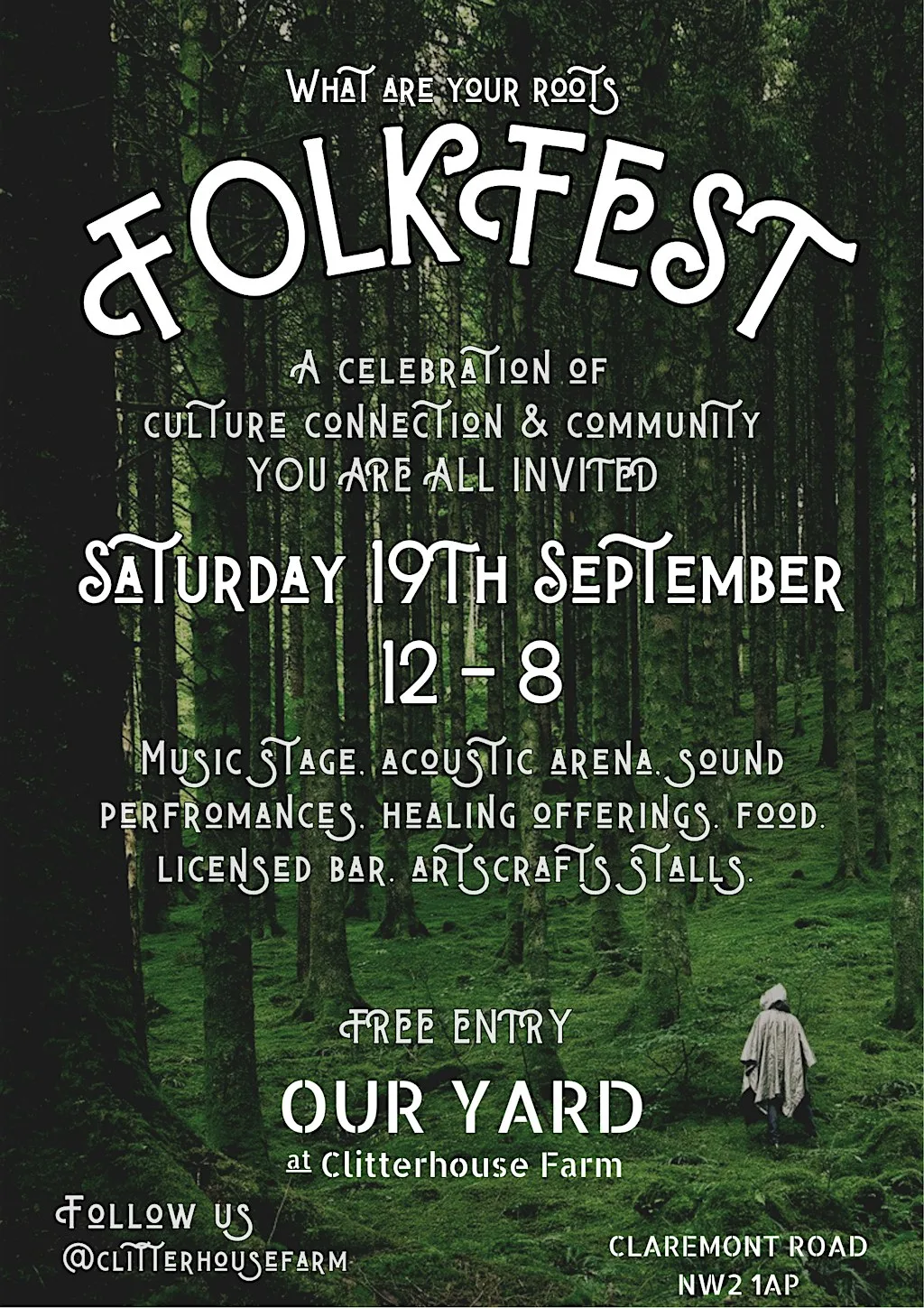 Folk Fest Festival at Clitterhouse Farm