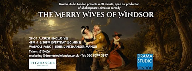 The Merry Wives of Windsor | Shakespeare in the Park at Walpole Park