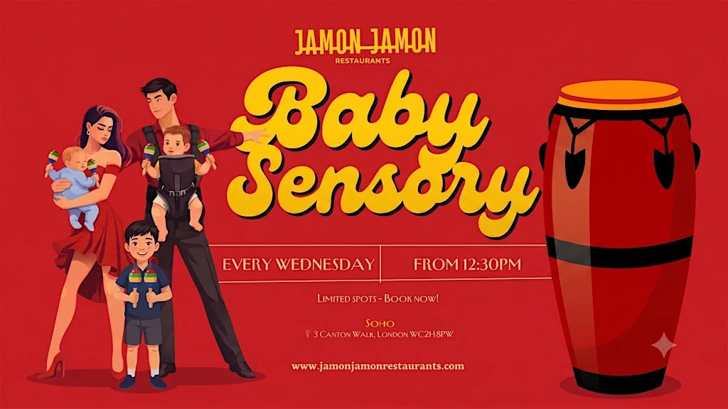 Baby Sensory | Latin Rhythms & Percussion | Wednesdays | Soho at Jamon Jamon Soho