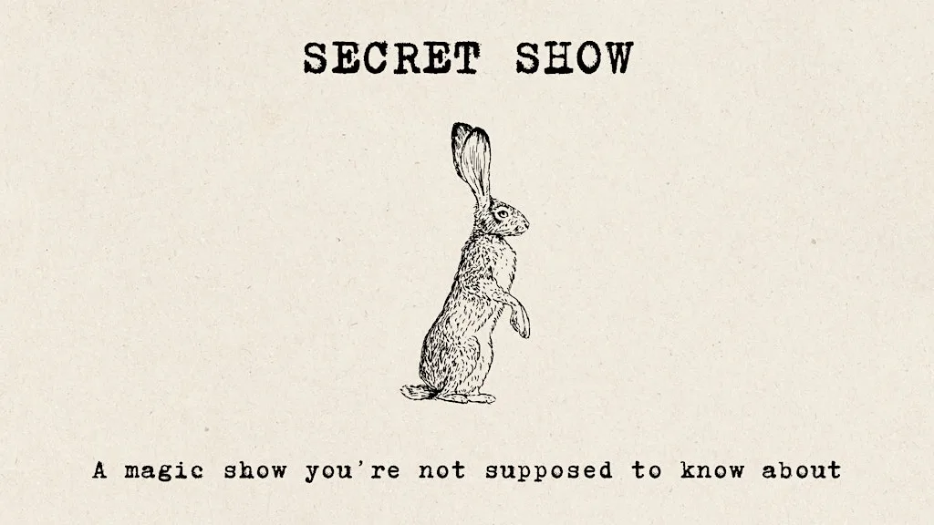 Secret Magic Show at Kino Events House