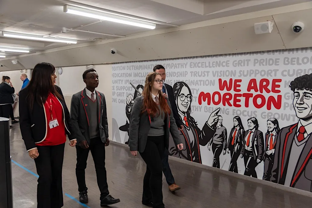 Moreton School Year 6 Open Evening, Come and See What MORE Looks Like