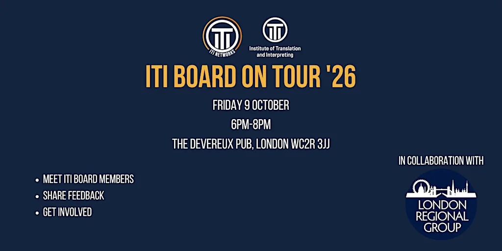 Board on Tour '26! – ITI Board comes to London! at The Devereux