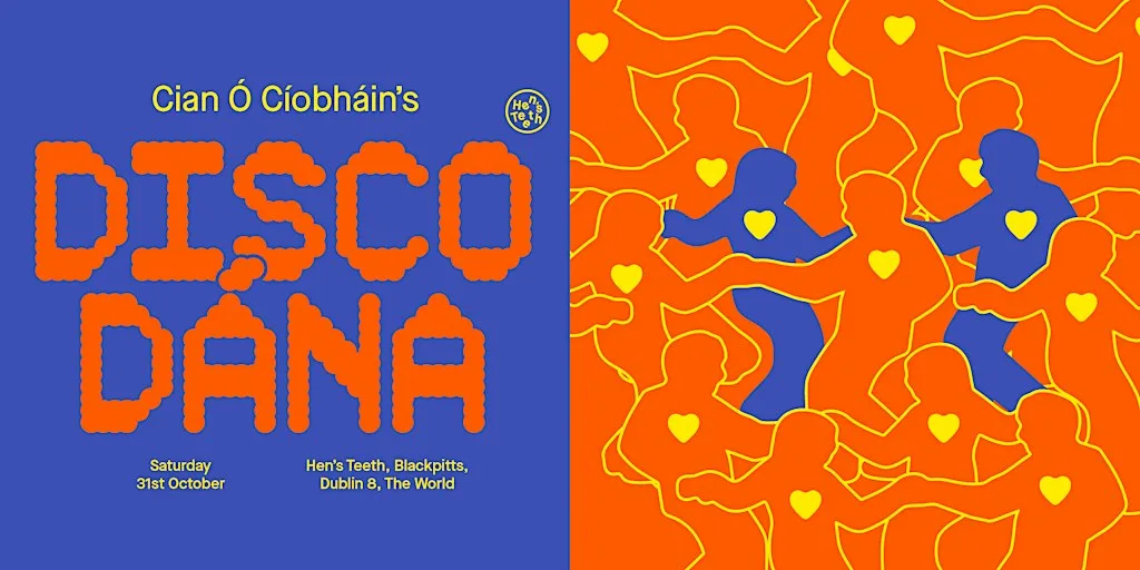 Disco Dána with Cian Ó Cíobháin at Hen's Teeth Dublin