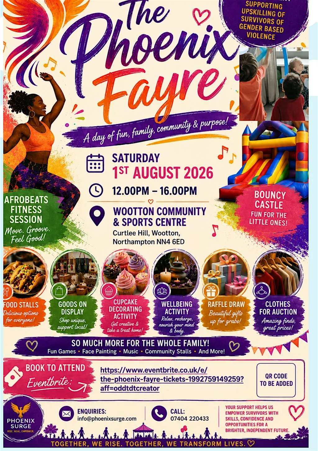 THE PHOENIX FAYRE at Wootton Community & Sports Centre