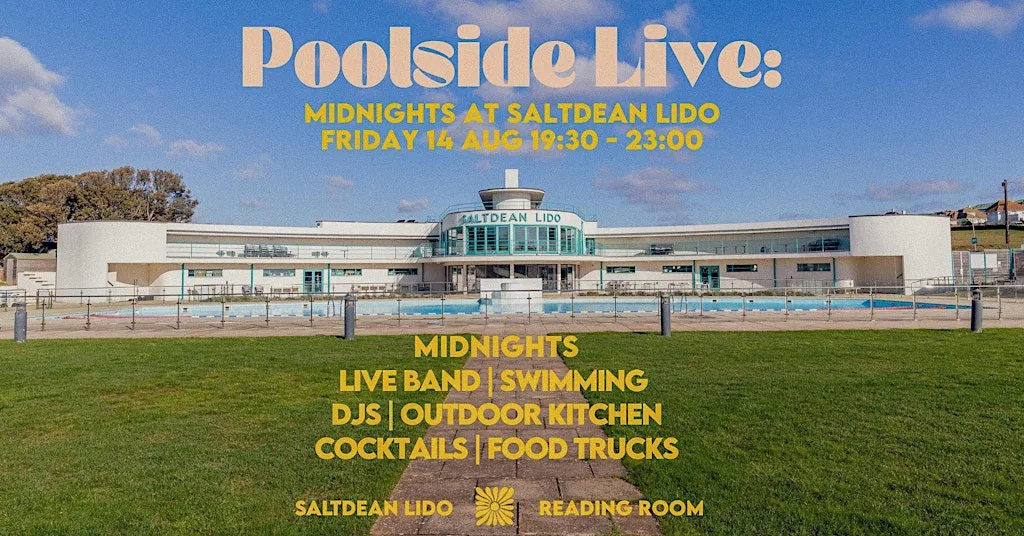 Poolside Live: Midnights at Saltdean Lido at Saltdean Lido