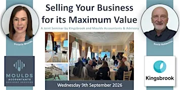 Selling Your Business for its Maximum Value at Bowcliffe Hall