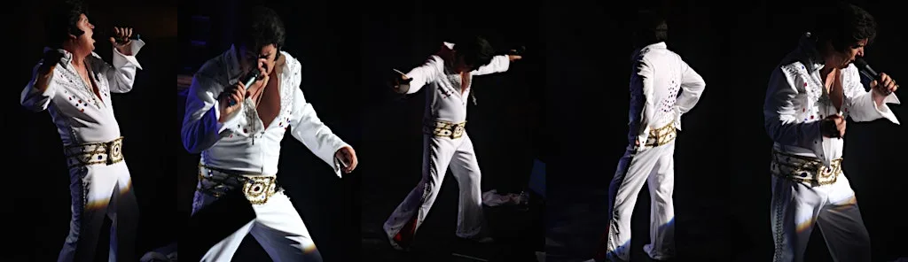 Tony Skingle is Elvis - Aloha from Oxfordshire!
