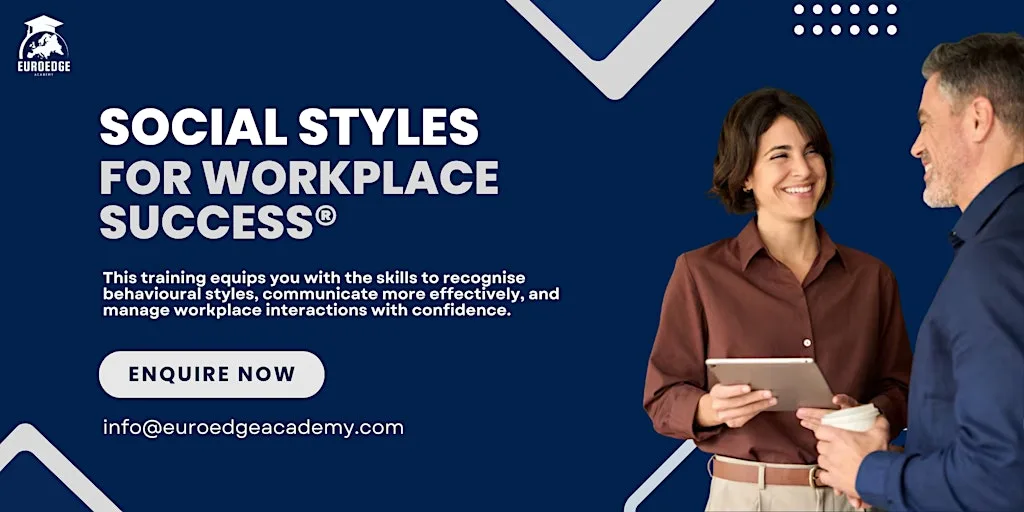 Social Styles for Workplace Success® Instructor-Led Training in Aberdeen at Spaces Marischal Square