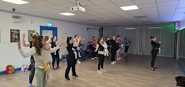 Baby Wearing Dance Class at Hackett's Bar Kilkenny